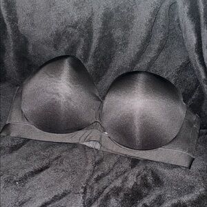 Cacique Sleek Black Strapless Bra